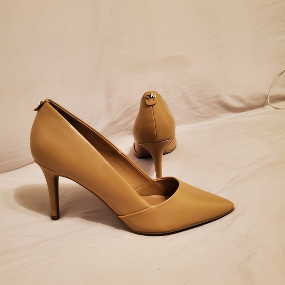 Calvin Klein Women's Beige Heels - Picture 1 of 3